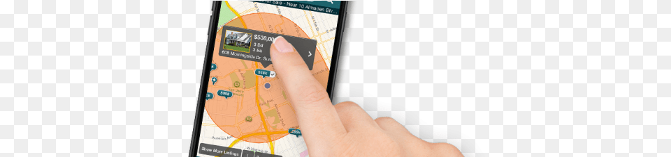 Com Mobile App Realtor Com App, Electronics, Person, Body Part, Finger Png