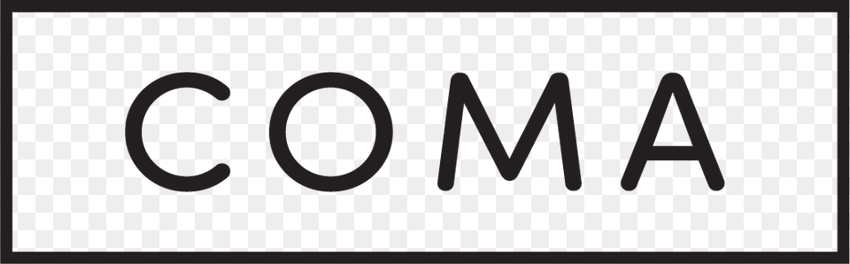 Coma Is A Sydney Based Art Gallery That Aims To Bring Circle, Logo, Text, Symbol, Smoke Pipe Png