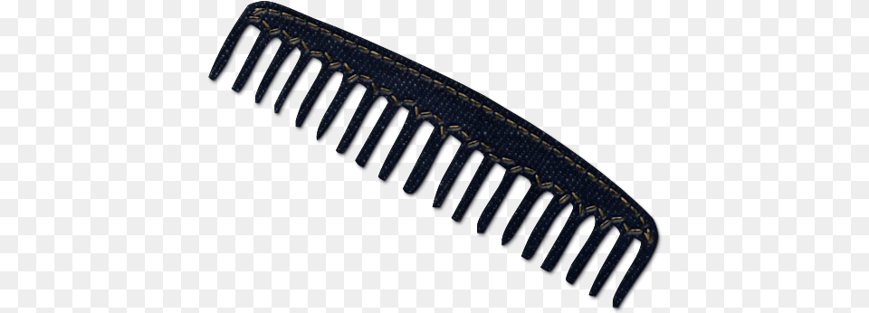 Comb Clipart Background Black Hair Comb, Blade, Dagger, Knife, Weapon Free Png