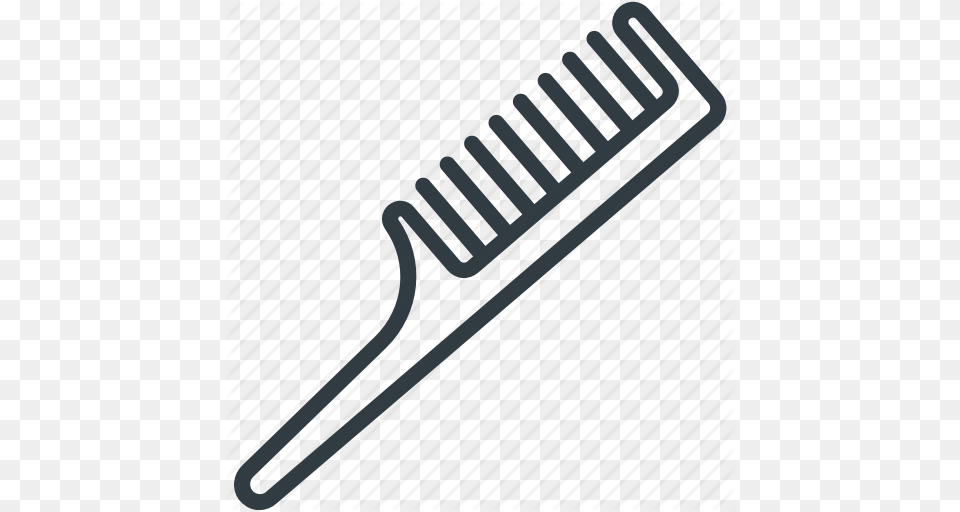 Comb Hair Comb Hair Styling Tail Comb Wide Tooth Comb Icon, Brush, Device, Tool, Kitchen Utensil Free Png