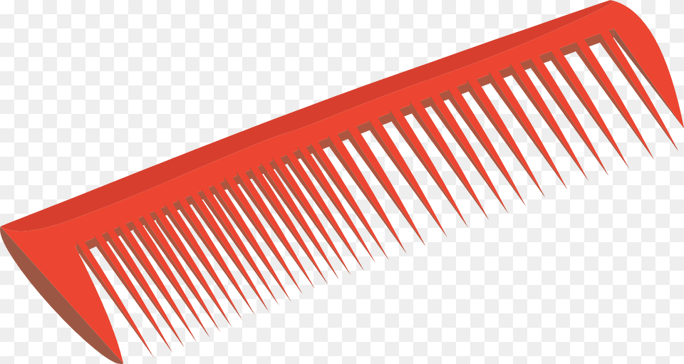 Comb Red Barber Picture Comb, Blade, Dagger, Knife, Weapon Free Png Download