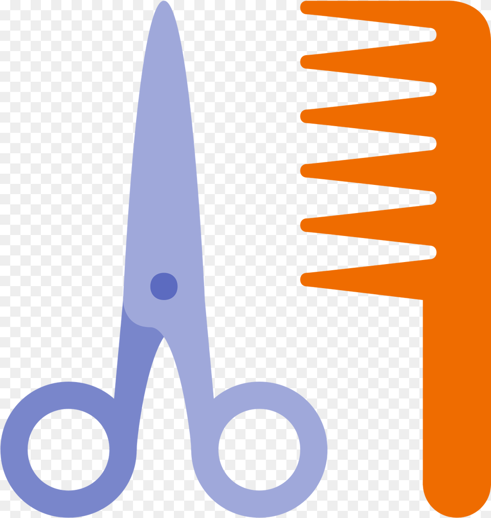 Comb Svg Beautician, Scissors Png Image