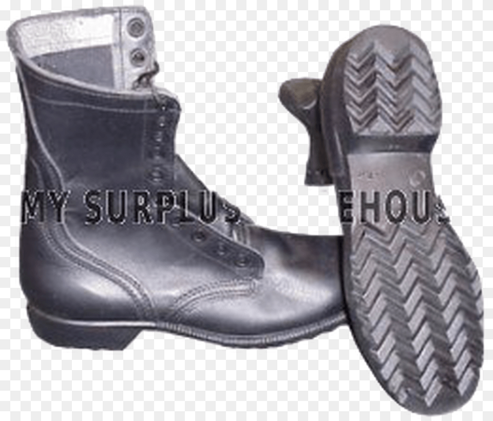 Combat Boot Zigzag Tread Steel Toe Boot, Clothing, Footwear, Shoe, Cowboy Boot Free Transparent Png
