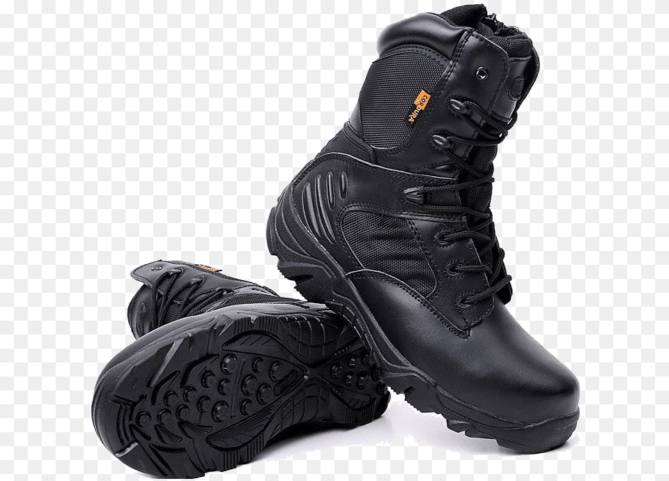 Combat Boots Blxck Delta Shoes Black, Clothing, Footwear, Shoe, Boot Free Transparent Png
