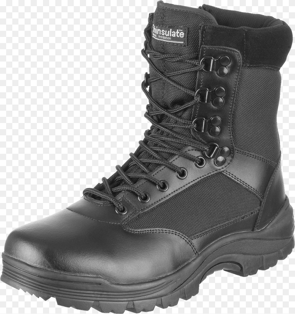 Combat Boots Tactical Side Zip Security Police Combat Boots Army, Clothing, Footwear, Shoe, Boot Png Image