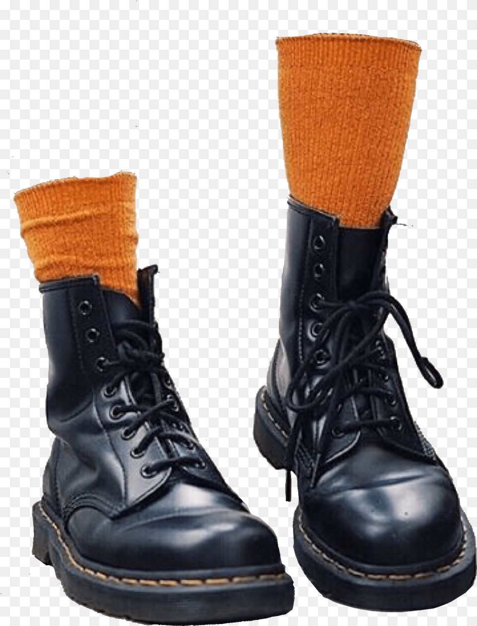 Combat Boots Polyvore Dr Martens And Socks, Clothing, Footwear, Shoe, Boot Free Png Download