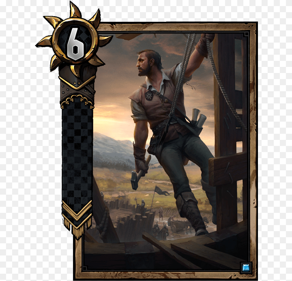 Combat Engineer Gwent Alchemist, Adult, Male, Man, Person Free Png Download