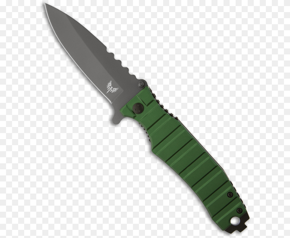 Combat Ready Knives Green Bomber Spring Assisted Knife Utility Knife, Blade, Dagger, Weapon Free Png