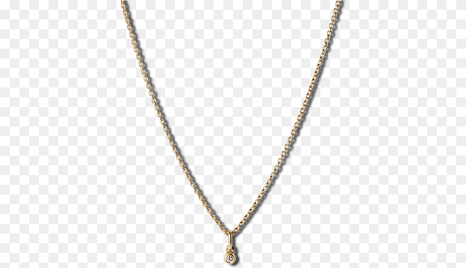 Combination Of An Anchor Chain And Diamond Pendantquot Necklace, Accessories, Jewelry, Gemstone, Pendant Free Png Download
