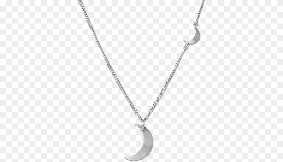 Combination Of Half Moon Necklace And Half Moon Pendantquot Half Moon Necklace, Accessories, Jewelry, Diamond, Gemstone Free Transparent Png