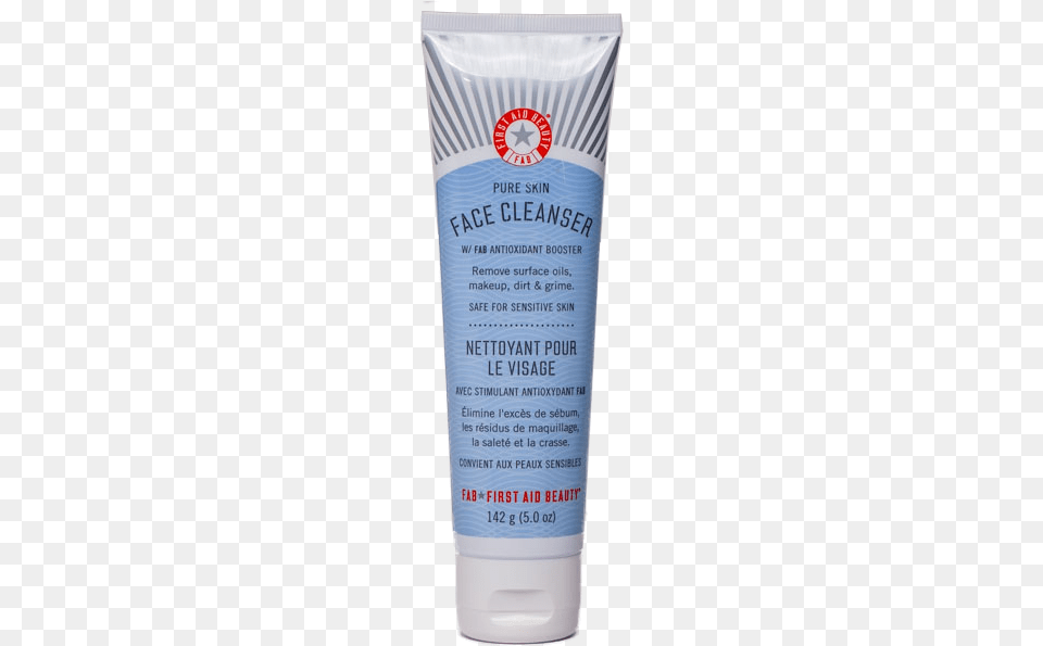 Combination Skin First Aid Beauty Face Cleanser 5 Oz 150 Ml, Bottle, Lotion, Cosmetics, Sunscreen Free Transparent Png