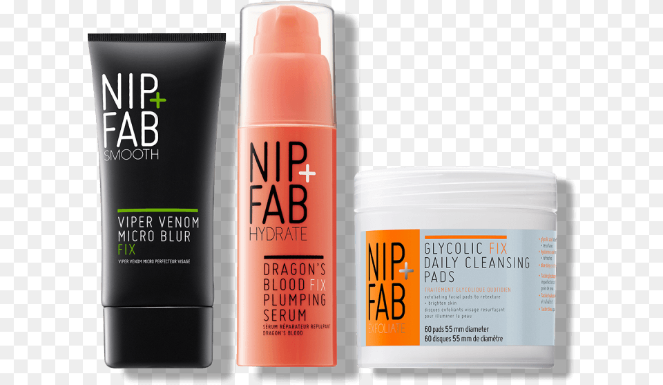 Combination Skin Kit Nip Fab Dragon39s Blood Fix Plumping Serum, Cosmetics, Bottle Free Png