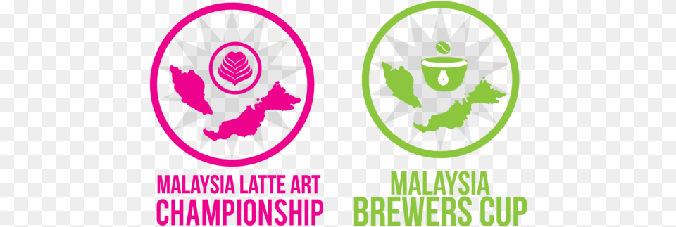 Combine Logo Mlac Mbrc 2020 01 Malaysia Barista Champion 2019 Logo, Plant, Green, Leaf, Purple Free Png