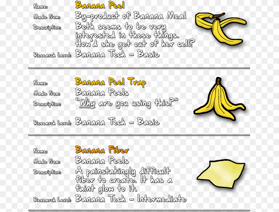 Combining 500 Bananas And 1 Frag Grenade Weapon At, Banana, Food, Fruit, Plant Png Image