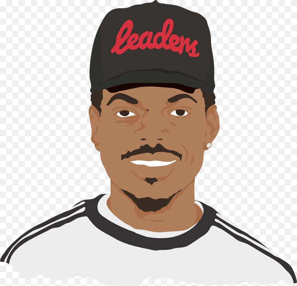 Combining Chance The Rapper Transparent, Adult, Baseball Cap, Cap, Clothing Free Png Download