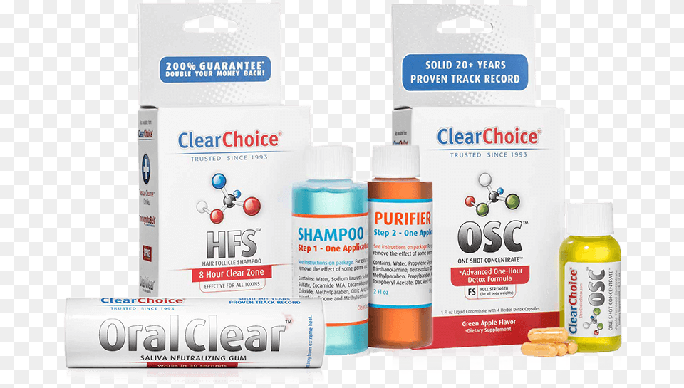 Combo Deal One Shot Concentrate Hair Follicle Shampoo Clear Choice Hair Follicle Shampoo, Cabinet, Furniture Free Png Download