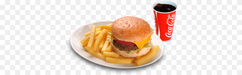 Combo Hamburguesa Con Queso French Fries, Burger, Food Free Png