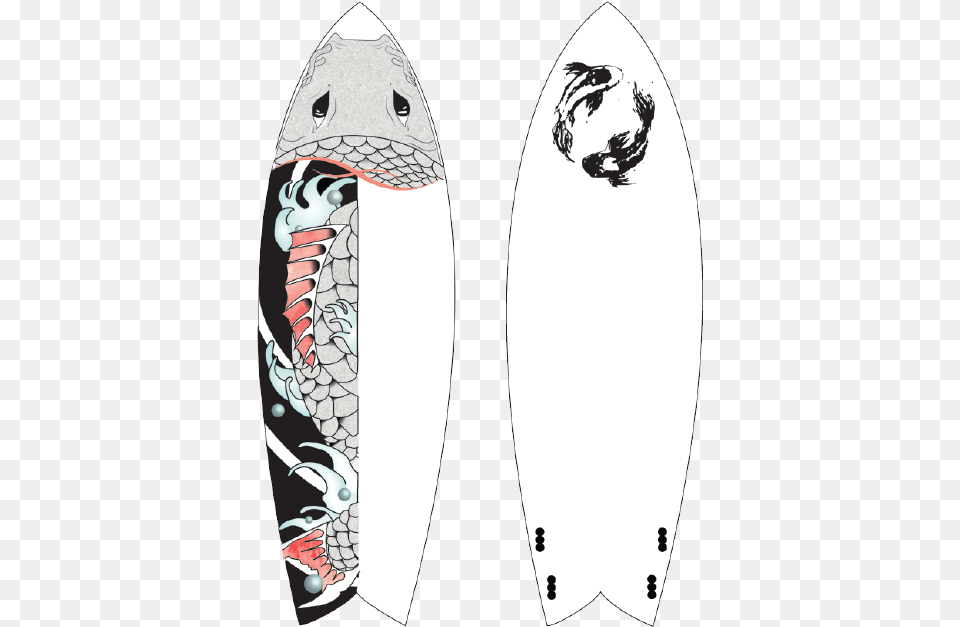 Combo Koi 01 Surfboard, Sea, Water, Surfing, Leisure Activities Free Png Download