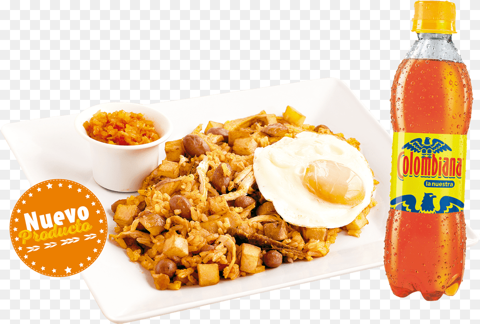 Combo Personal De Pollo, Egg, Food, Lunch, Meal Png Image