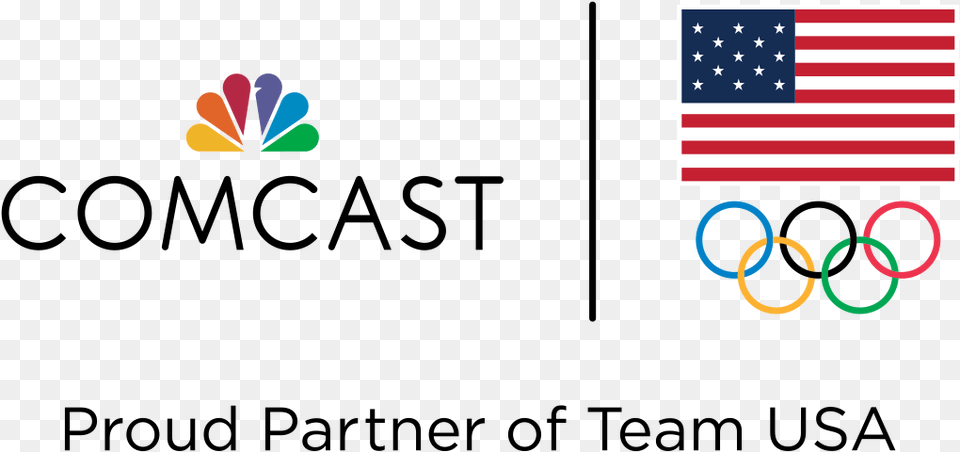 Comcast Nbcuniversal Is Proud To Support Team Usa Comcast Team Usa, American Flag, Flag Free Png Download