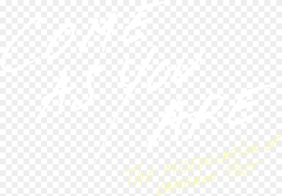 Come As You Are Avec Chlo Grace Moretz 2018, Handwriting, Text Png