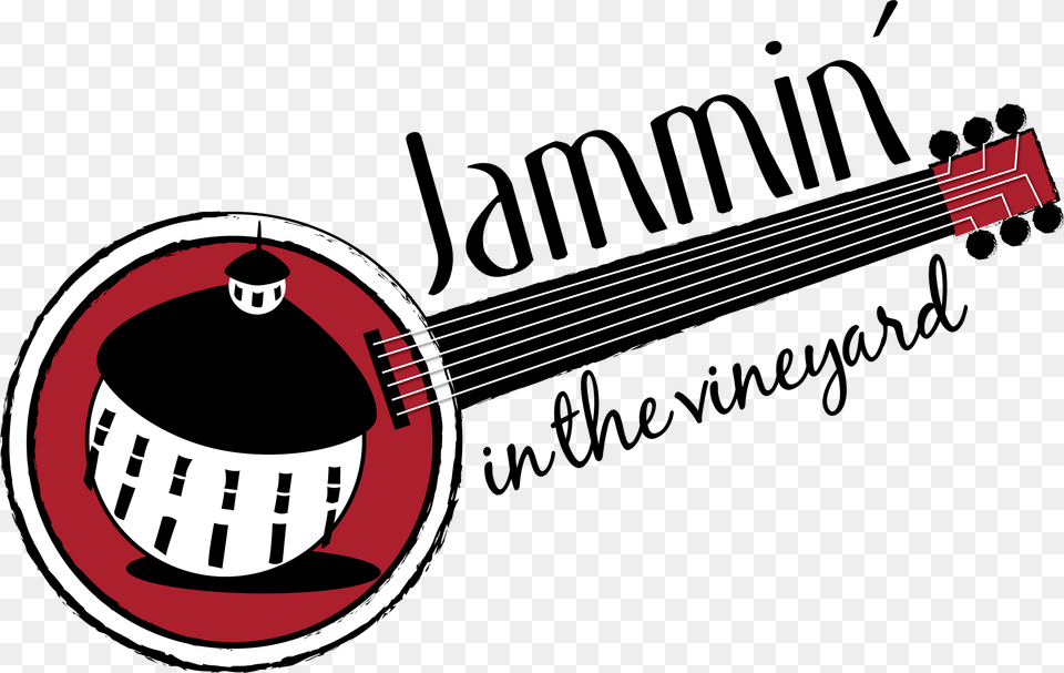 Come Hang With Us And Enjoy Spirited Live Music Alfresco Round Barn Winery Logo, Guitar, Musical Instrument, Banjo Png Image