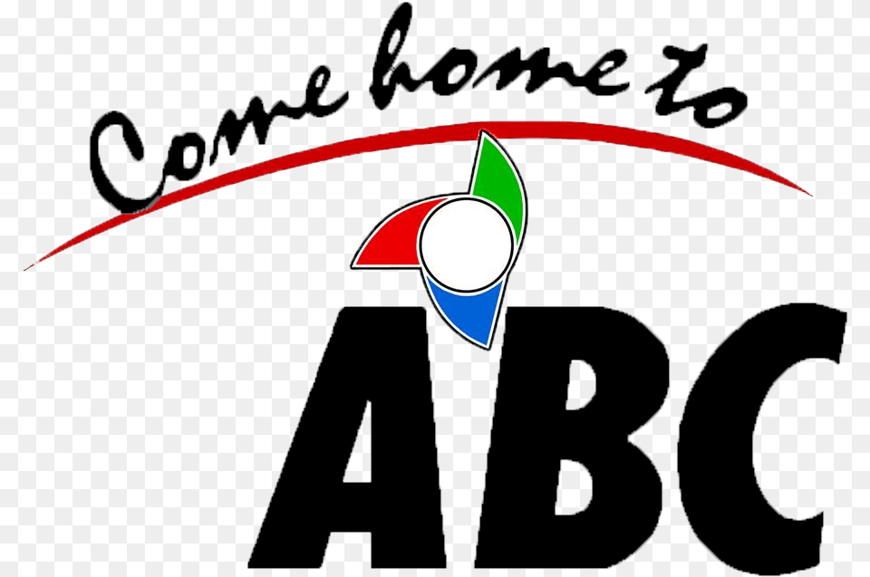 Come Home To Abc Black 2003 Abc 5 2004 Come Home To Abc, Text, Bow, Weapon, Logo Png
