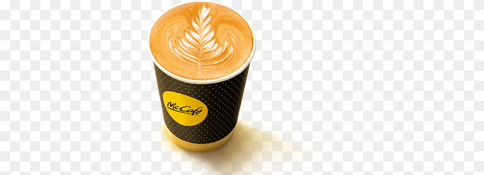 Come In Today And Try Our New Smoother Blend At Mccafe Flat White, Beverage, Coffee, Coffee Cup, Cup Free Png Download