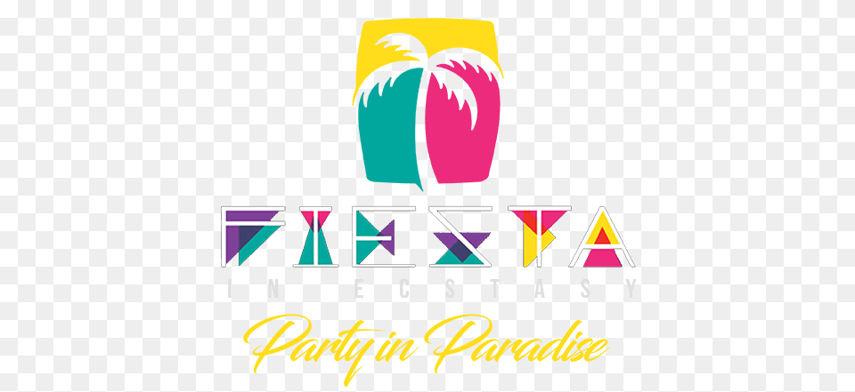 Come Party In Paradise Join Us For Fiesta In Ecstasy, Advertisement, Poster, Logo Png