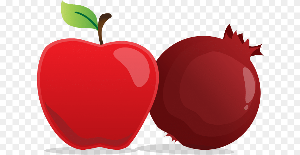 Come Pomegranate, Apple, Food, Fruit, Plant Png Image