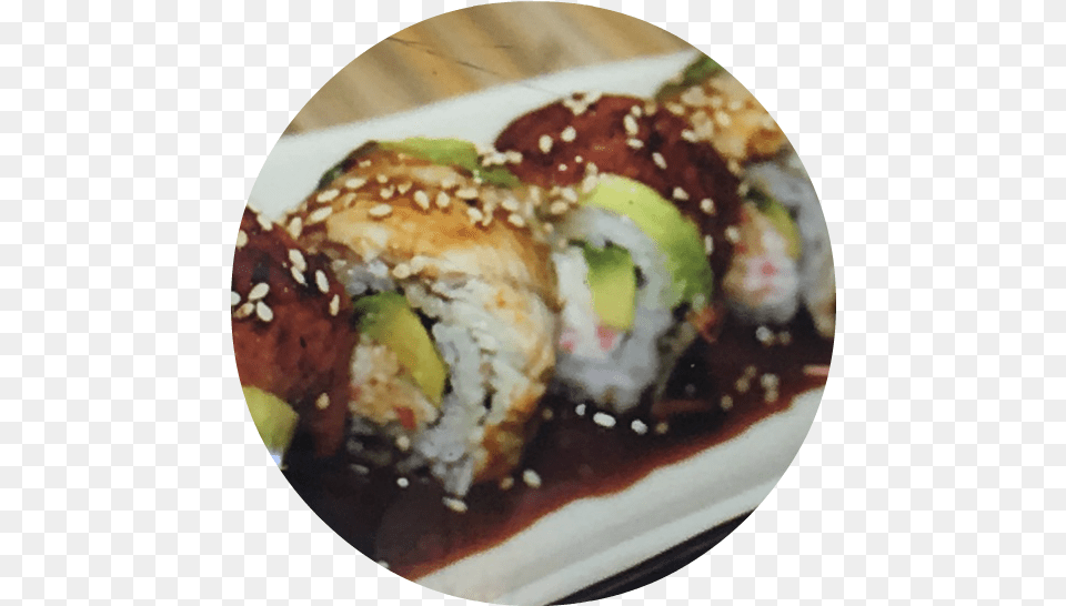 Come See Our Best The Dragon Roll At Our Seafood California Roll, Dish, Food, Meal, Grain Png