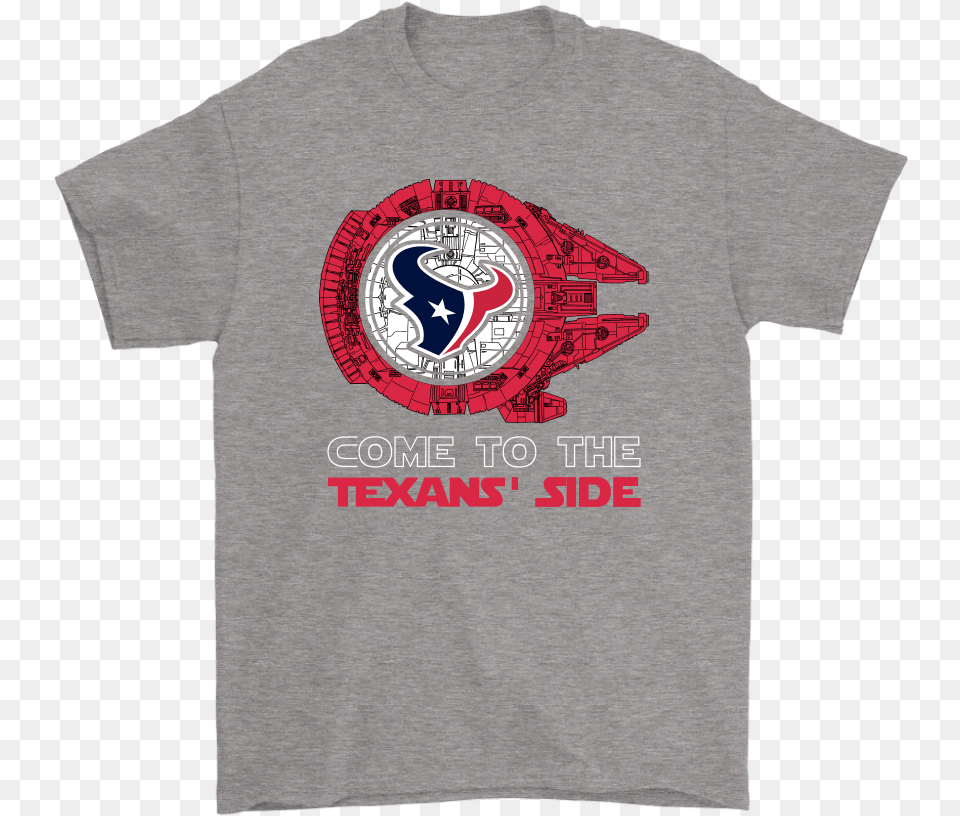 Come To The Texans Side Star Wars X Houston Texans Star Wars Packers Shirt, Clothing, T-shirt, Logo Free Png
