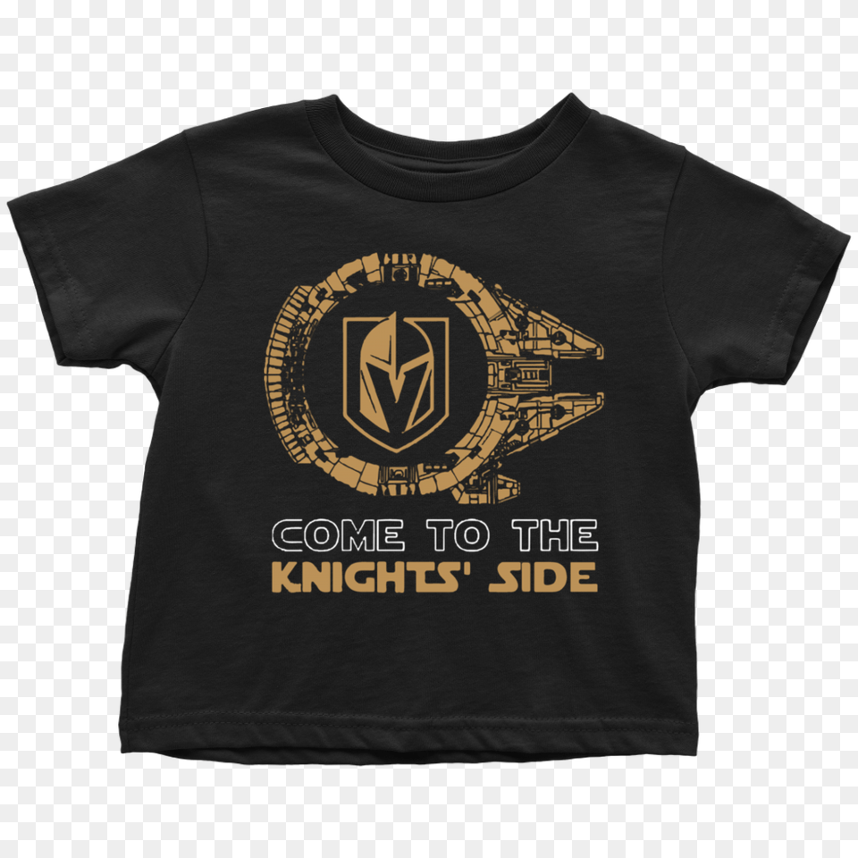 Come To The Vegas Golden Knights Side Millennium Falcon Shirt, Clothing, T-shirt Png Image