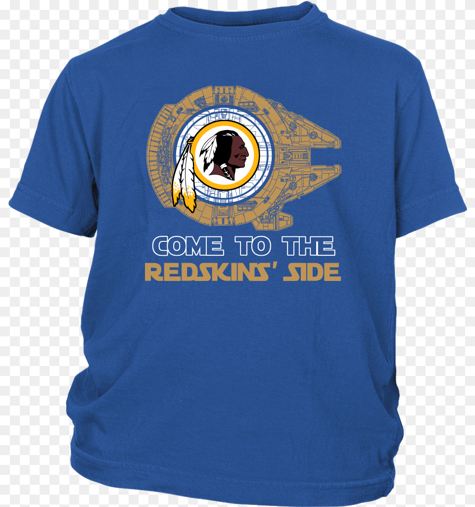 Come To The Washington Redskins39 Side Star Wars Shirts, Clothing, Shirt, T-shirt, Adult Free Png