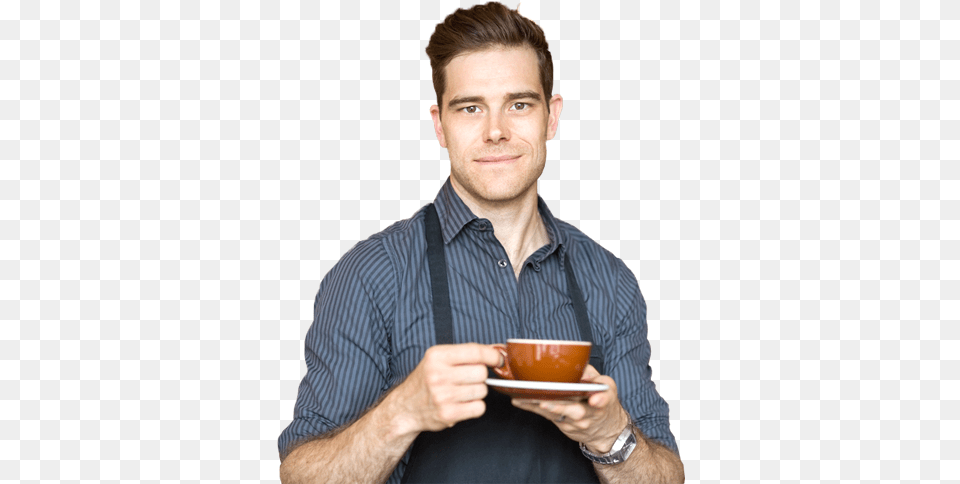 Come To Us Not Because Of Our Great Coffee But Because Man Drink Coffee, Cup, Photography, Male, Head Png Image