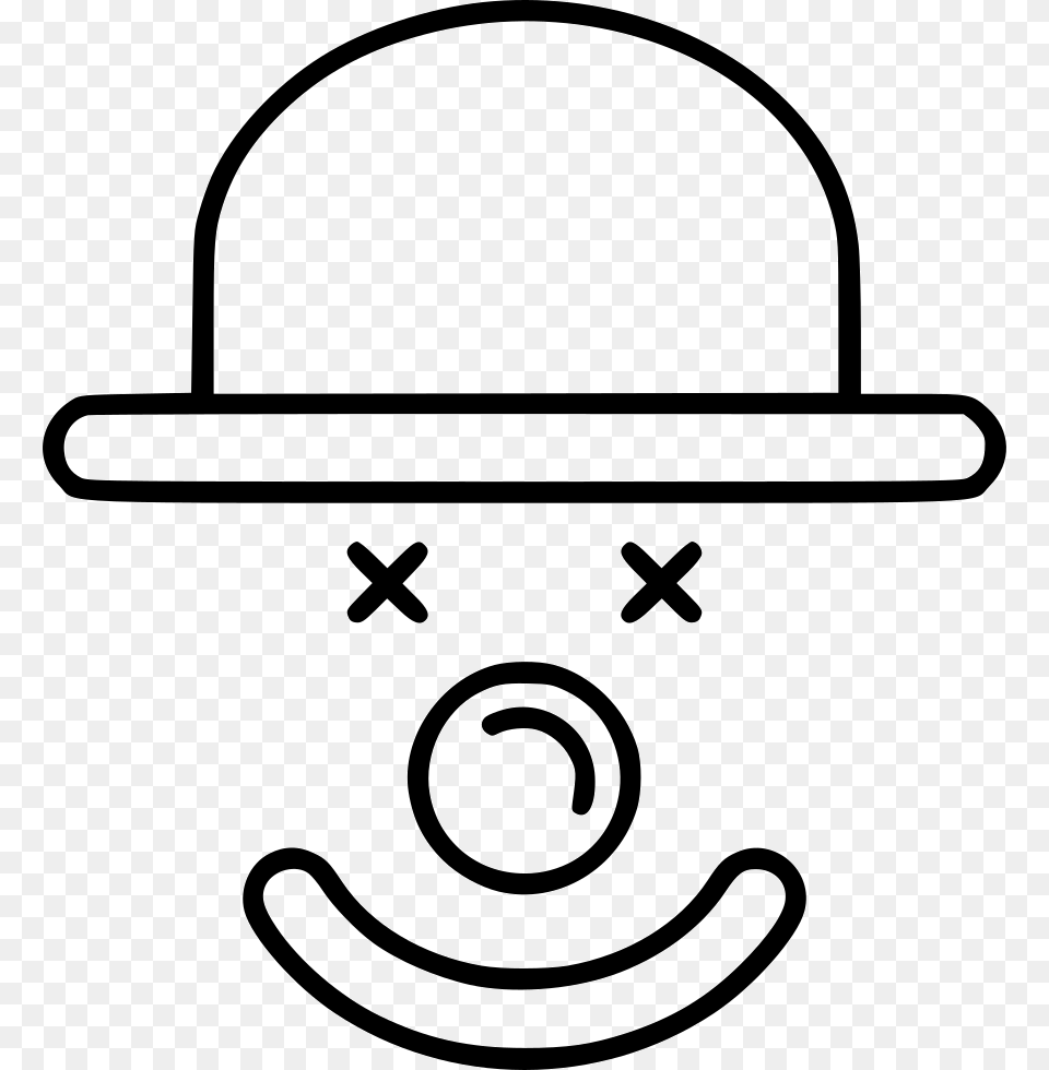 Comedian Comedy Actor Acts Entertainer Comedy Icon Stencil, Clothing, Hat, Electronics Free Png Download