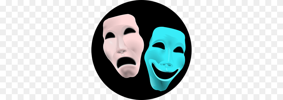 Comedy Mask, Smoke Pipe Png Image