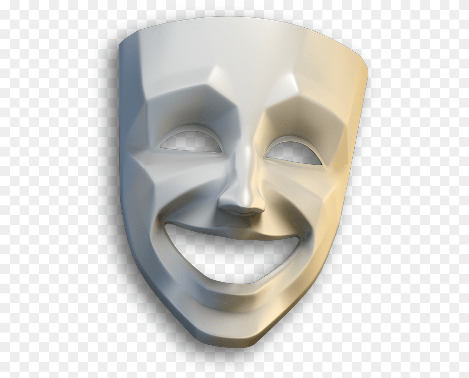 Comedy, Mask, Face, Head, Person Png
