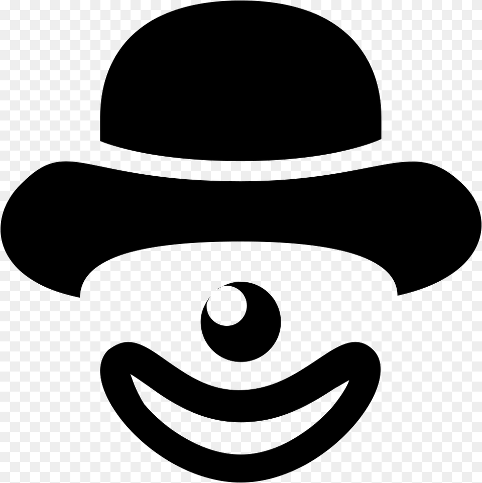 Comedy Icon Free Download, Clothing, Hat, Stencil Png Image