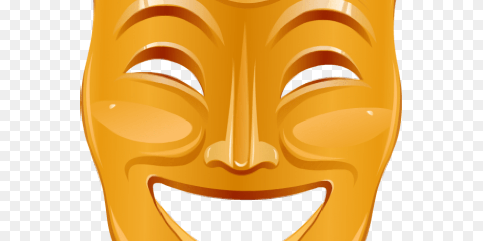 Comedy Mask Clip Art, Face, Head, Person Png