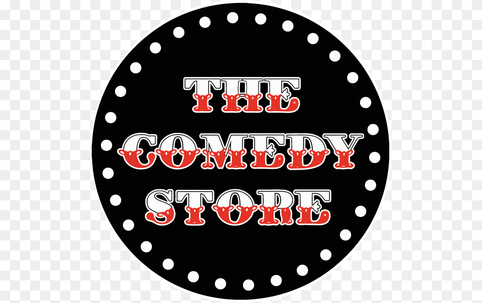 Comedy Store T Shirt, Pattern, Logo, Disk Free Png