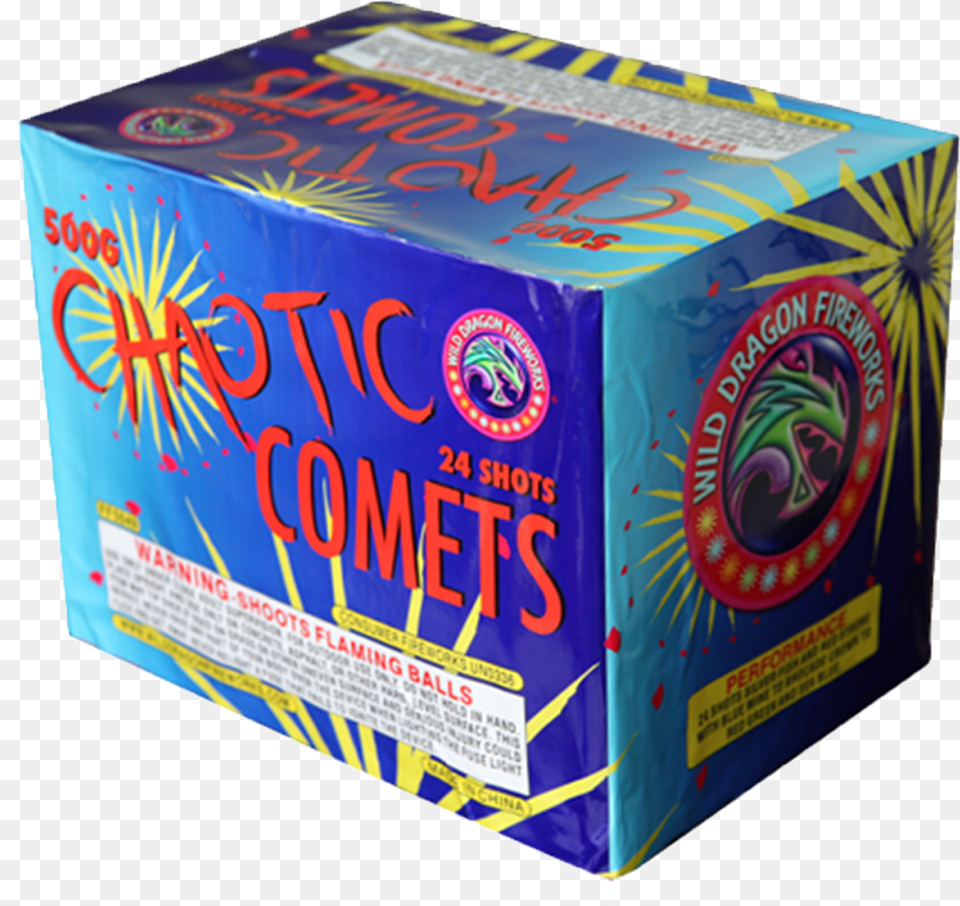 Comet, Box, Cardboard, Carton, Fireworks Free Png Download