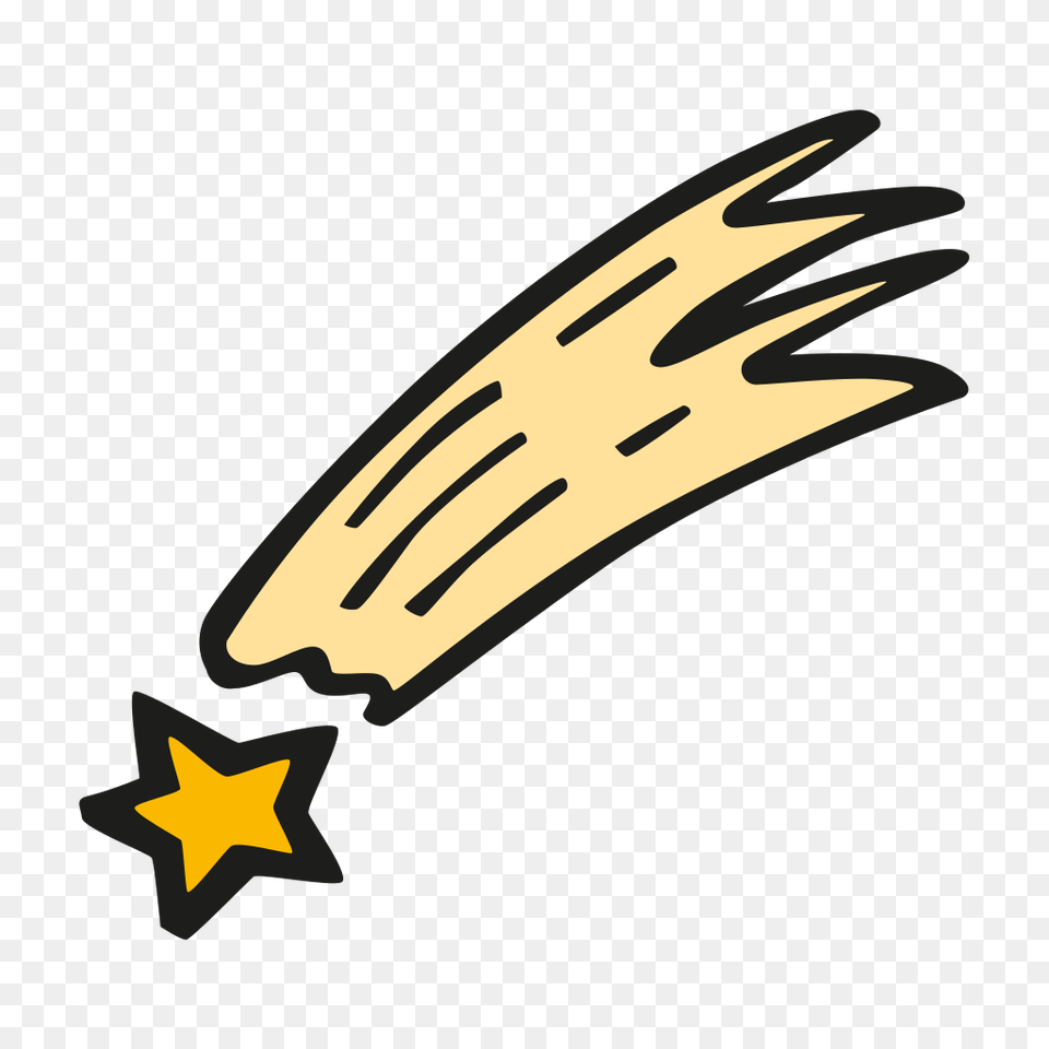 Comet Icon Space Iconset Good Stuff No Nonsense, Symbol, Logo, Star Symbol Free Png Download