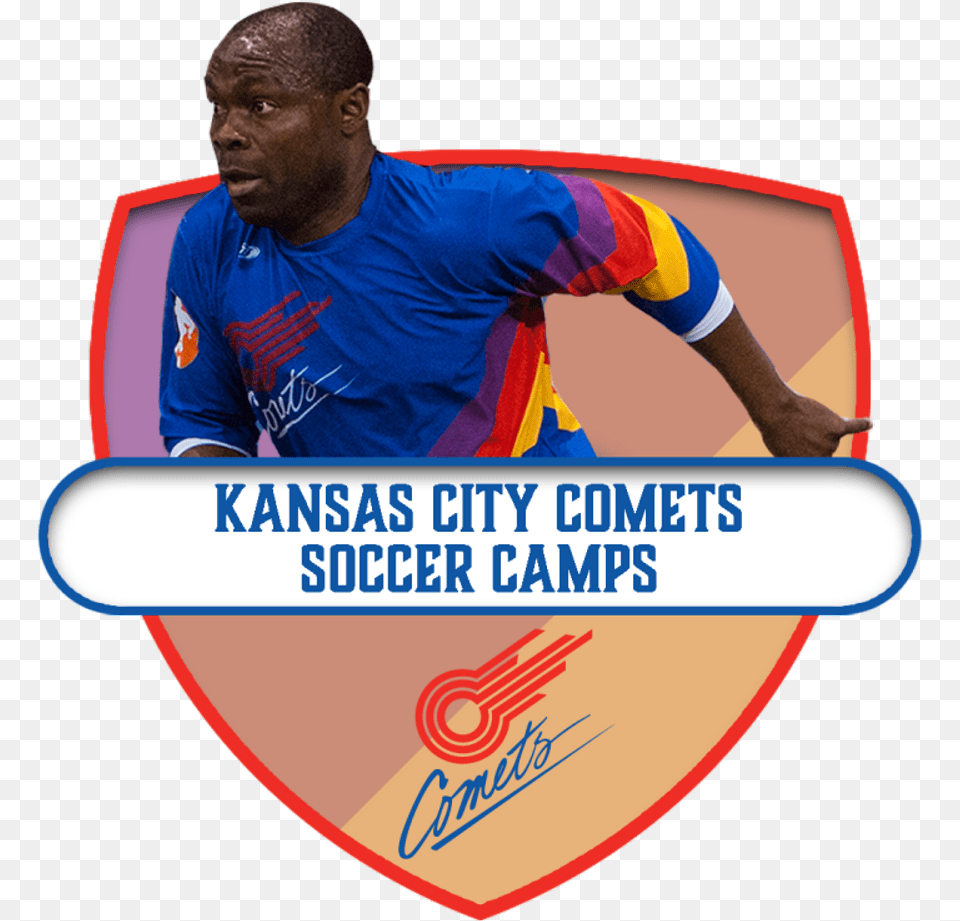 Comets Forward Leo Gibson And Several Other Comets Kansas City Comets, Adult, Person, People, Man Png Image