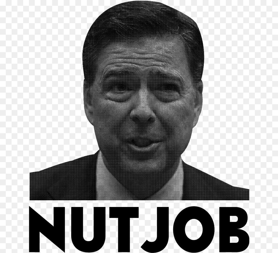 Comey Nut Job Poster, Gray Free Transparent Png