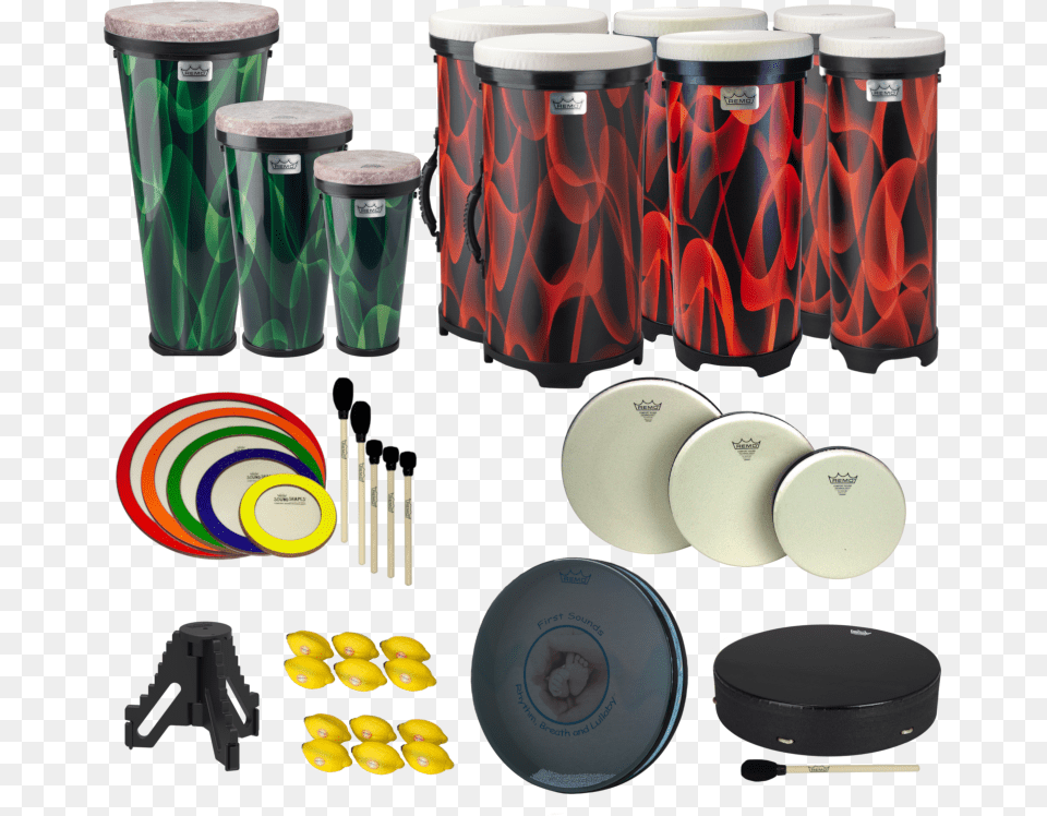 Comfort Sound Technology Drum Kit Image Bongo Drum, Musical Instrument, Percussion, Can, Tin Free Transparent Png