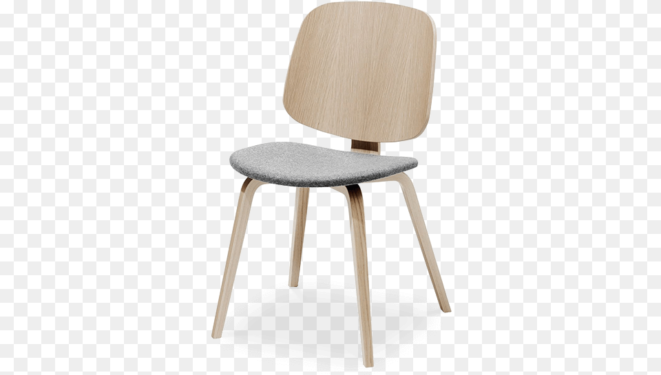Comfy Light Wooden Chair Mesa Billund Boconcept, Furniture, Plywood, Wood Png Image