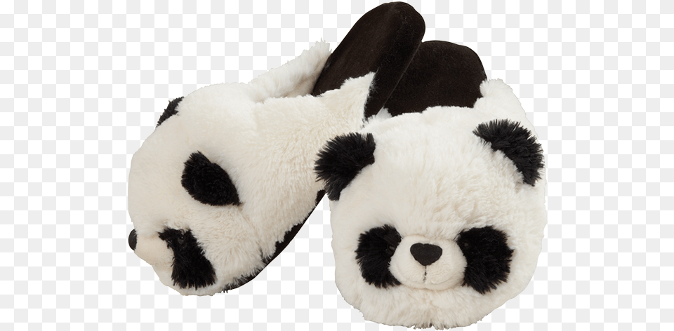 Comfy Panda Slippers Panda Pillow Pet Slippers, Animal, Bear, Giant Panda, Mammal Png Image