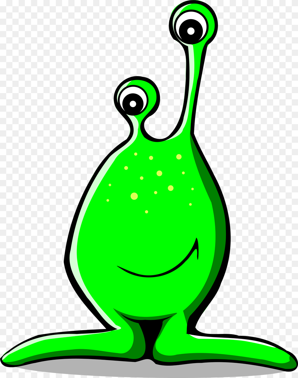 Comic Alien Icons, Green, Animal, Droplet Free Png