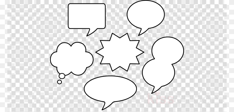 Comic Book Bubbles Clipart Speech Balloon Comics Bart Simpson, Leaf, Plant Png